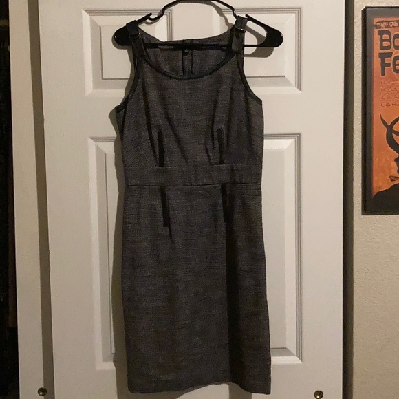 Black Patterned Dress - Picture 1 of 4